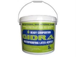 Гидроизоляция концентрированная GIDRA (5 кг) - фото 5249