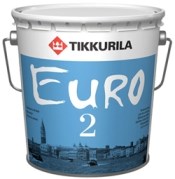 Краска интерьерная TIKKYRILA Евро 2 (9л)